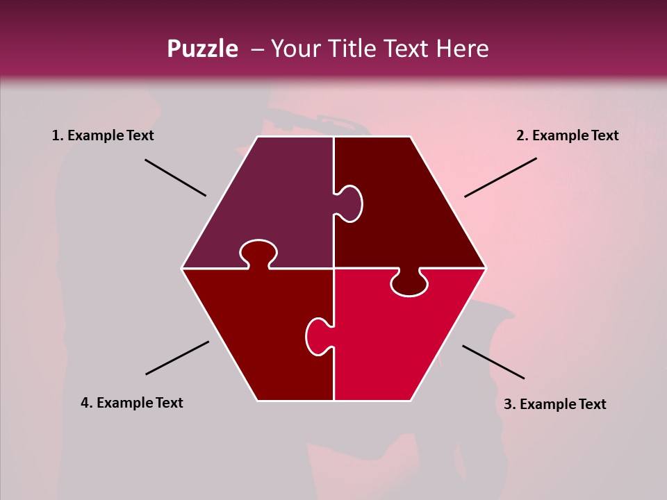 Musical Black Player PowerPoint Template