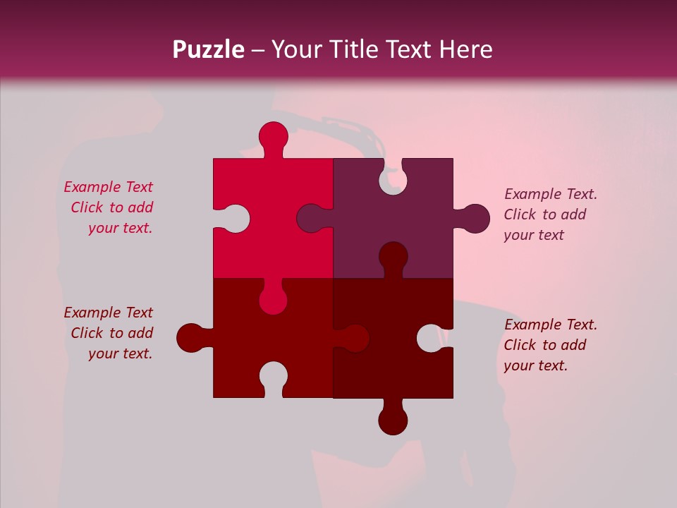 Musical Black Player PowerPoint Template