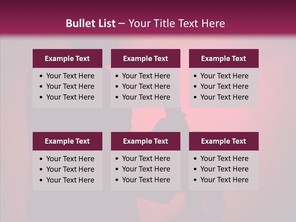 Musical Black Player PowerPoint Template