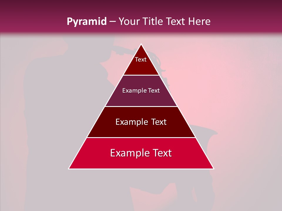 Musical Black Player PowerPoint Template