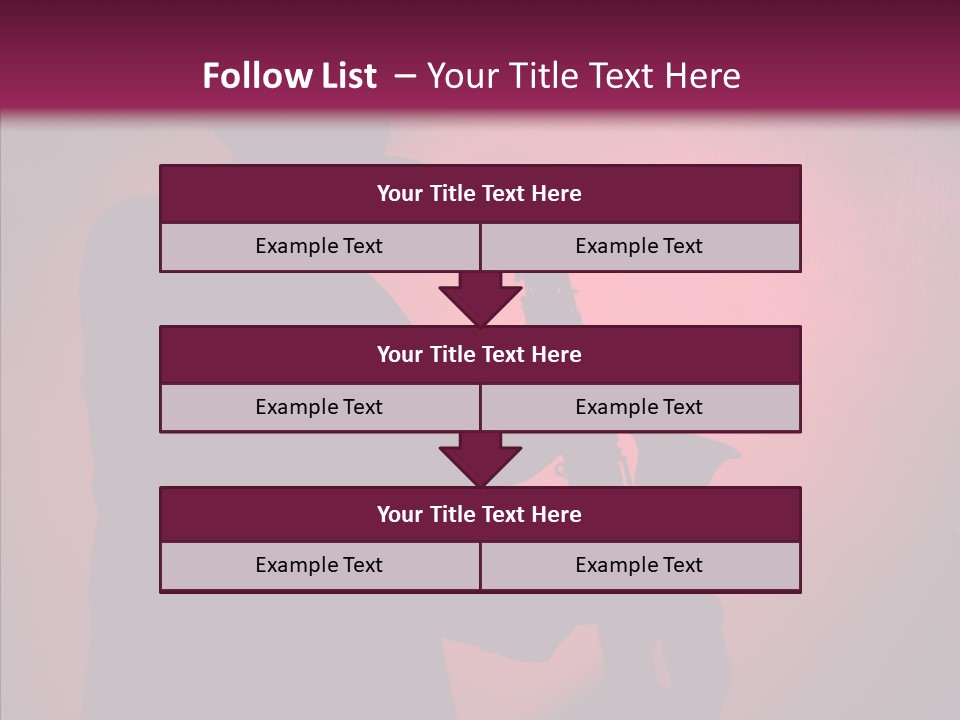 Musical Black Player PowerPoint Template