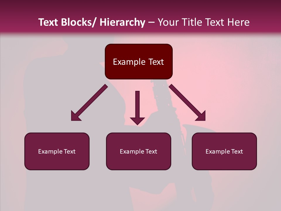 Musical Black Player PowerPoint Template