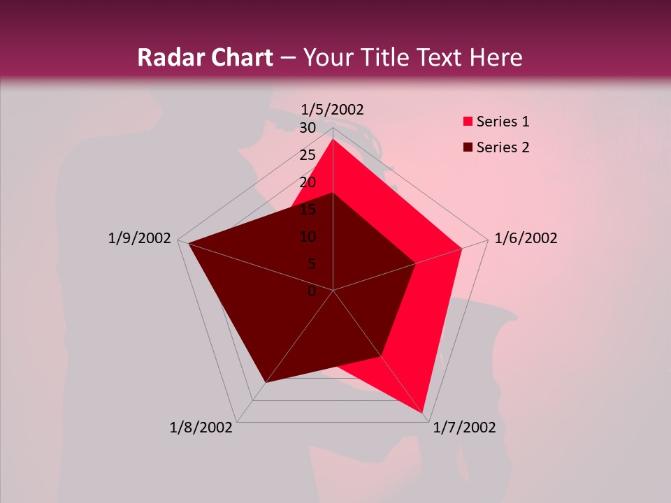 Musical Black Player PowerPoint Template