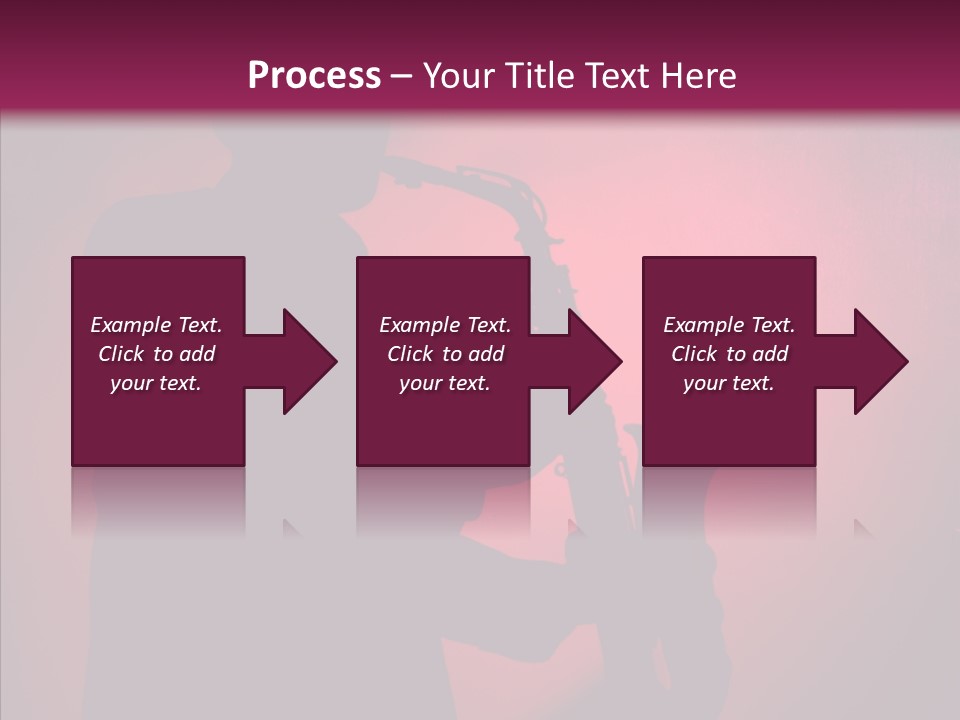 Musical Black Player PowerPoint Template