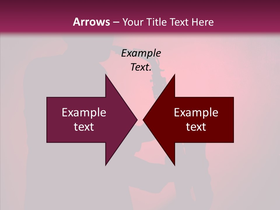 Musical Black Player PowerPoint Template