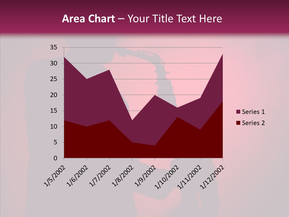 Musical Black Player PowerPoint Template