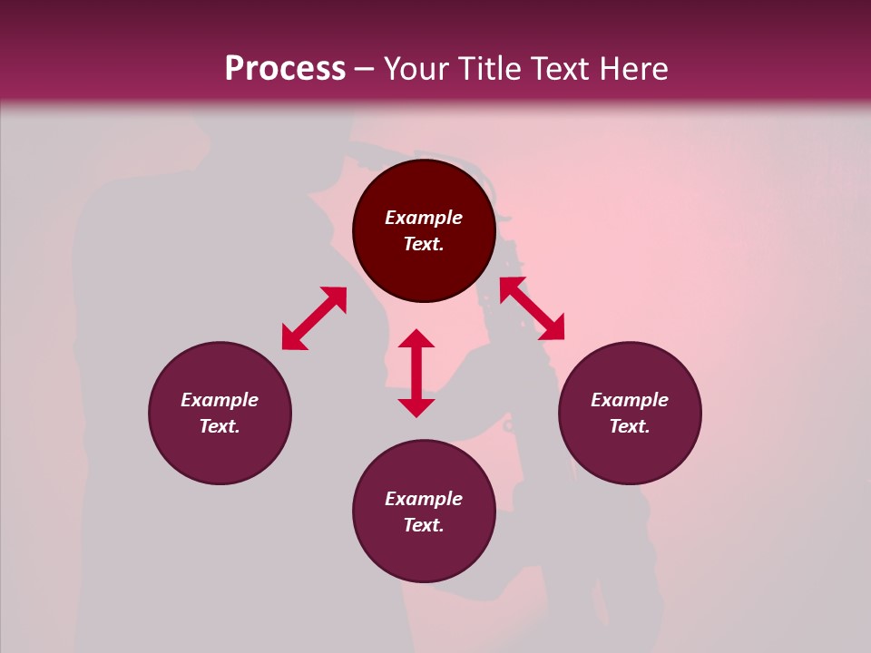 Musical Black Player PowerPoint Template