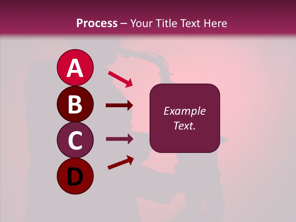 Musical Black Player PowerPoint Template