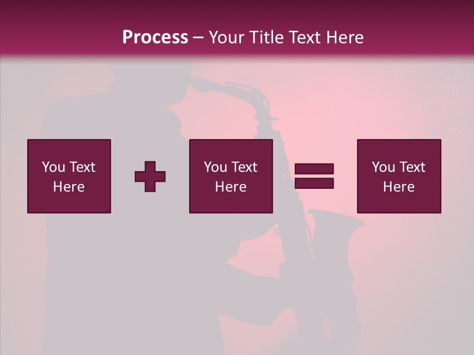 Musical Black Player PowerPoint Template