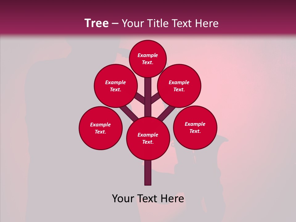 Musical Black Player PowerPoint Template