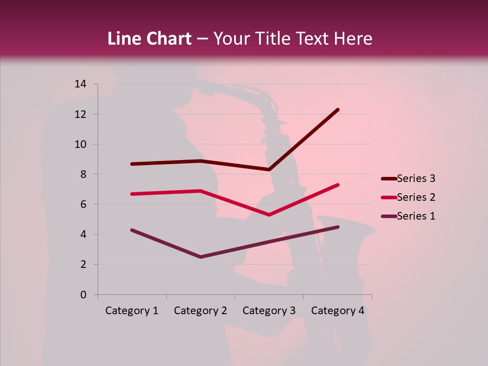 Musical Black Player PowerPoint Template