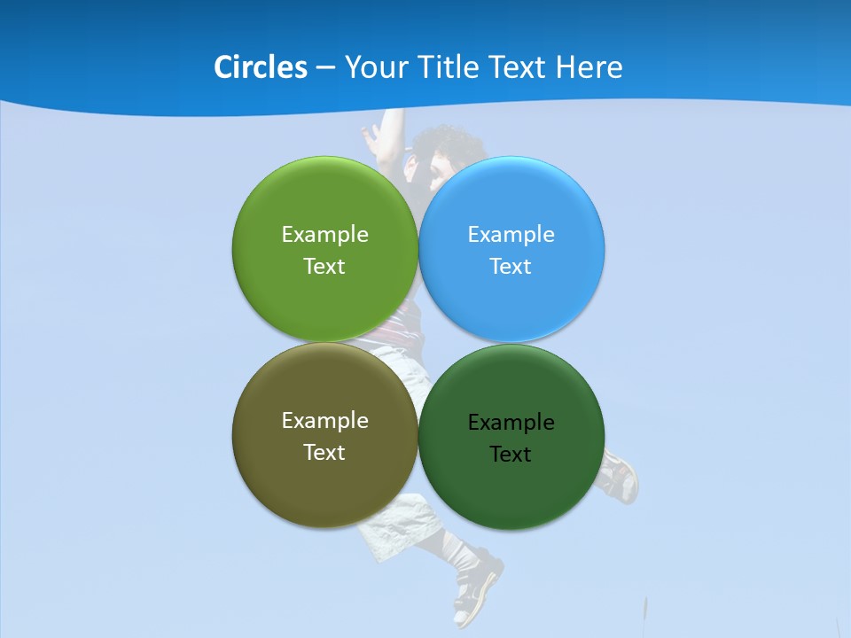 Freedom Action Run PowerPoint Template