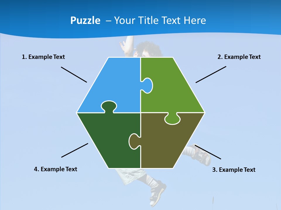 Freedom Action Run PowerPoint Template