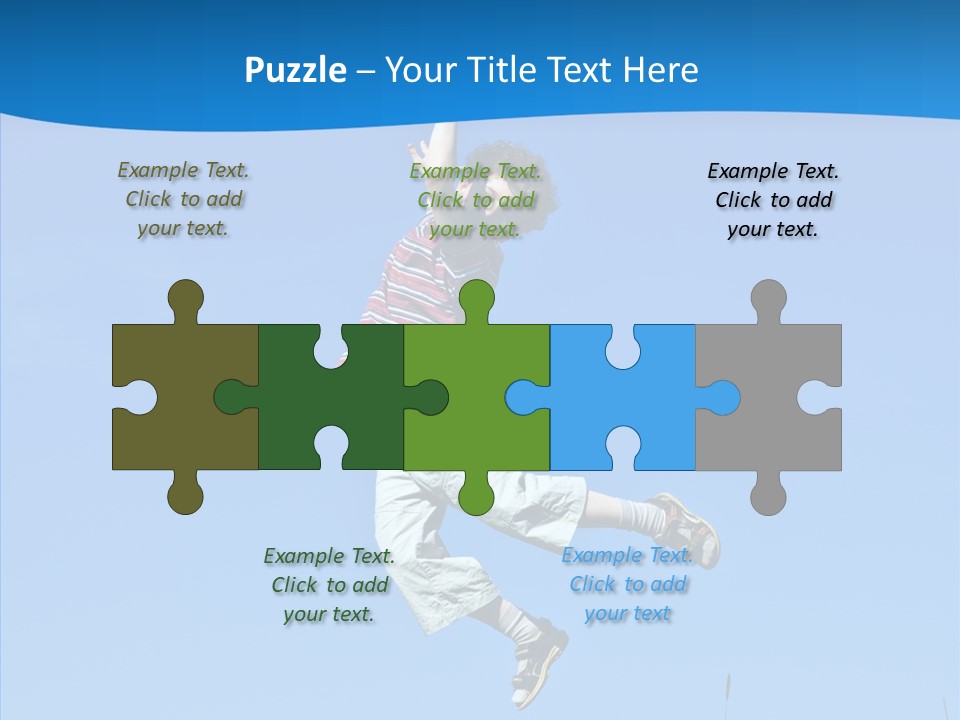 Freedom Action Run PowerPoint Template