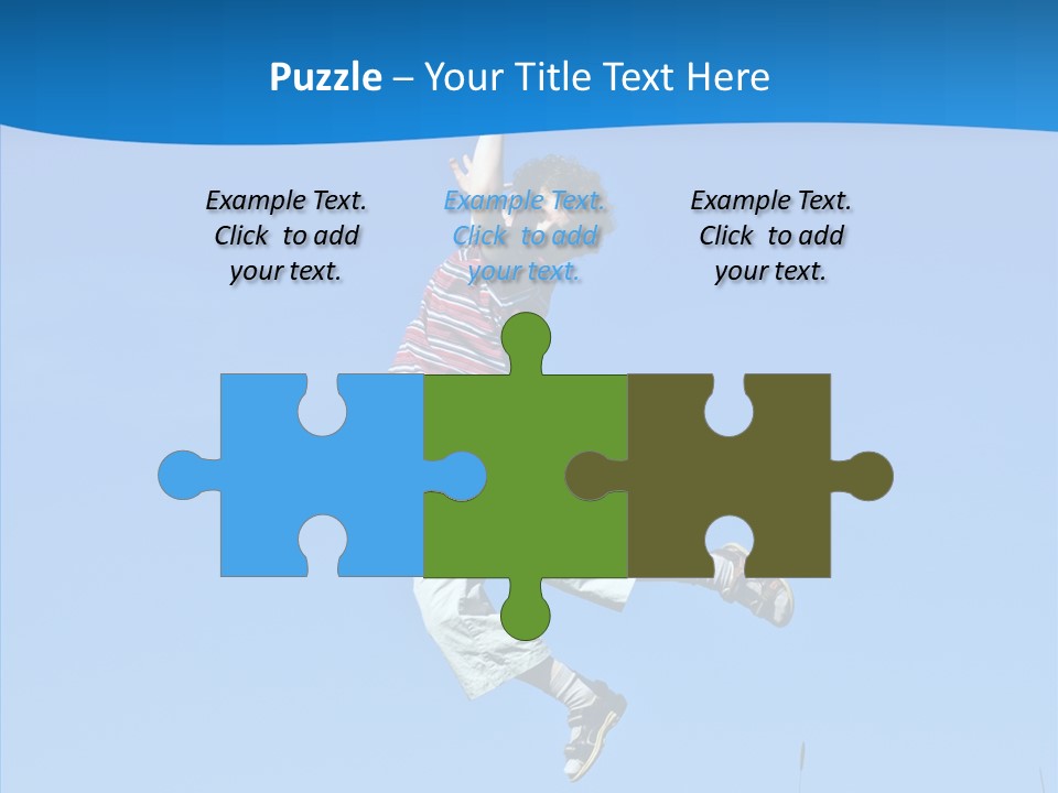 Freedom Action Run PowerPoint Template