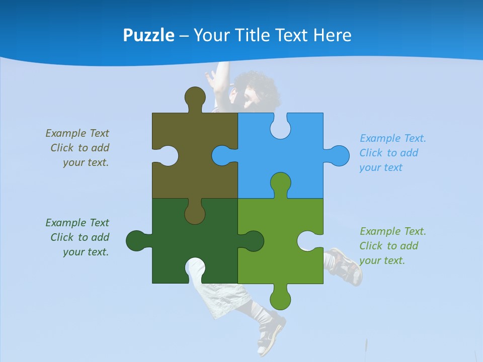 Freedom Action Run PowerPoint Template
