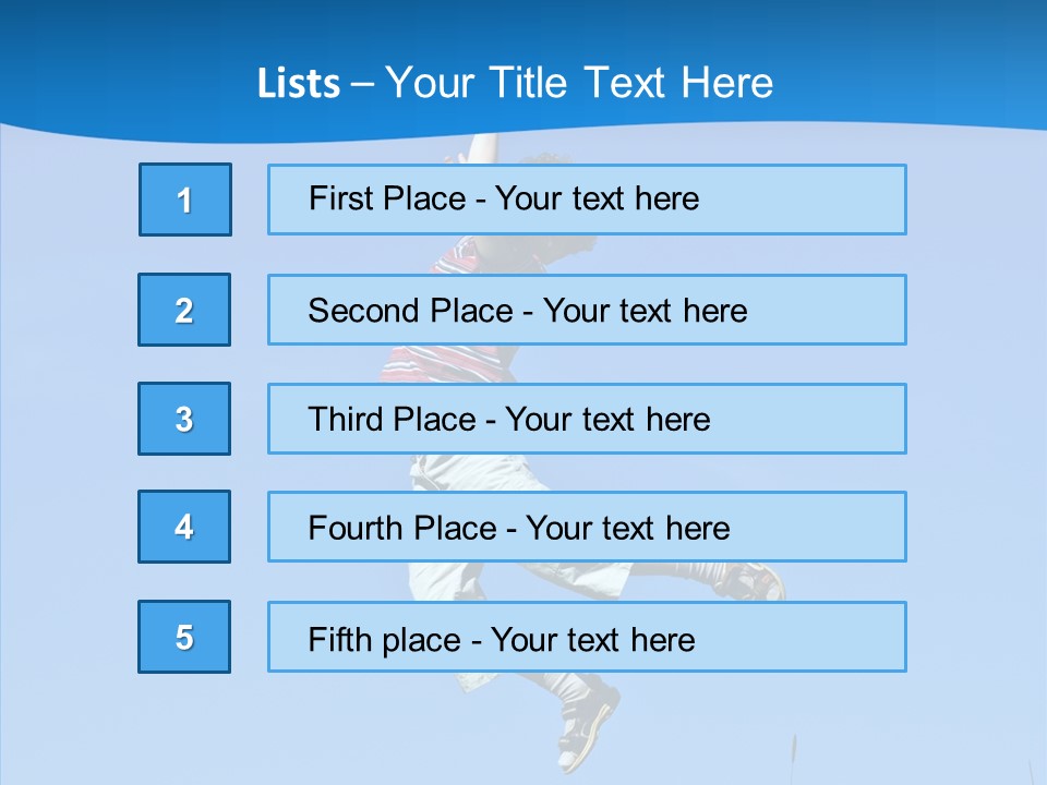 Freedom Action Run PowerPoint Template