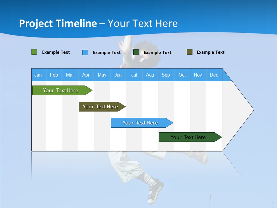 Freedom Action Run PowerPoint Template
