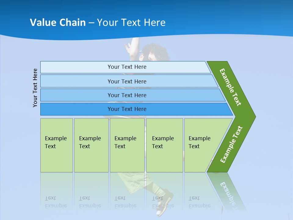 Freedom Action Run PowerPoint Template