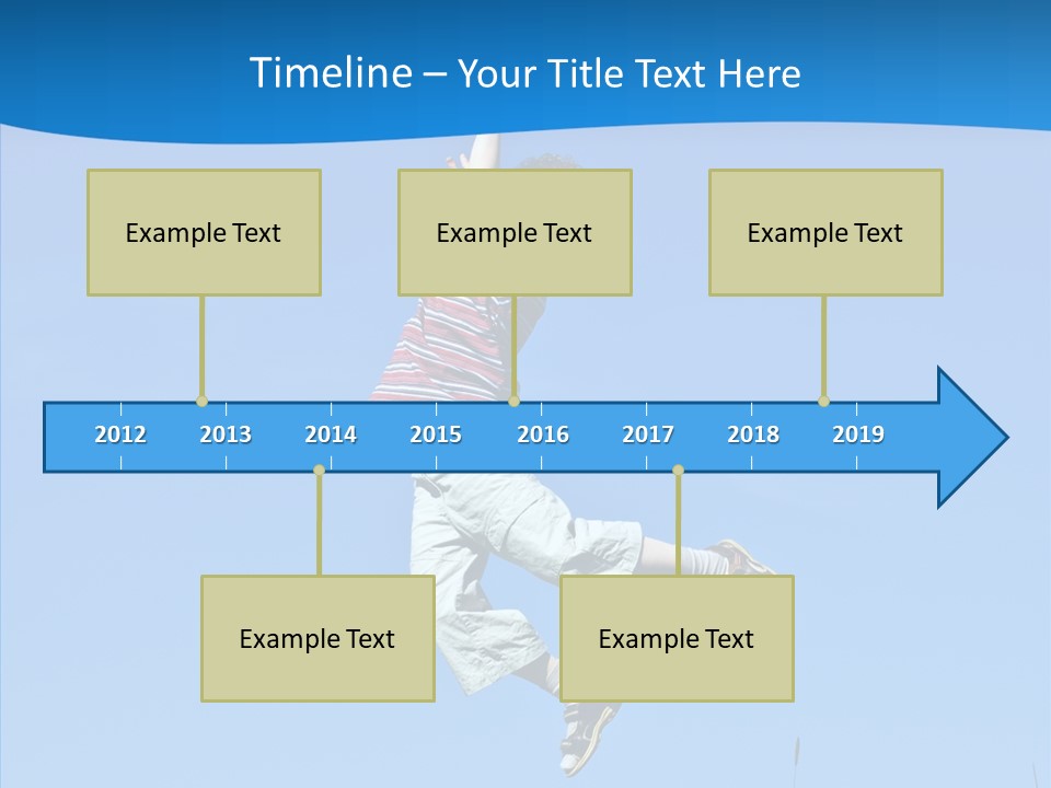Freedom Action Run PowerPoint Template