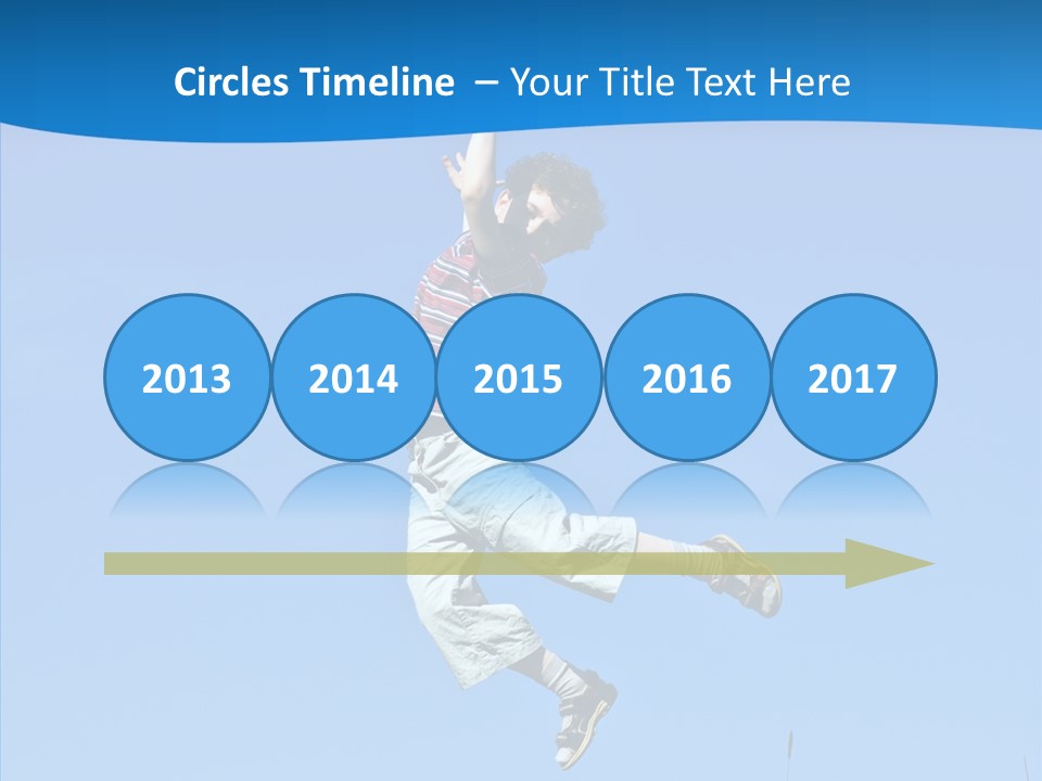 Freedom Action Run PowerPoint Template