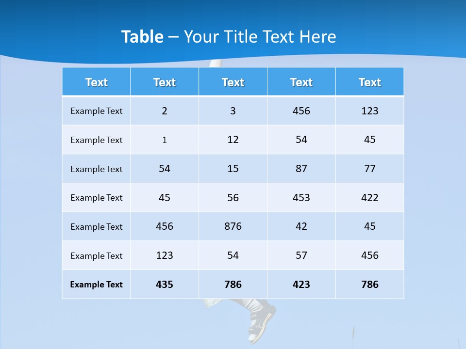 Freedom Action Run PowerPoint Template