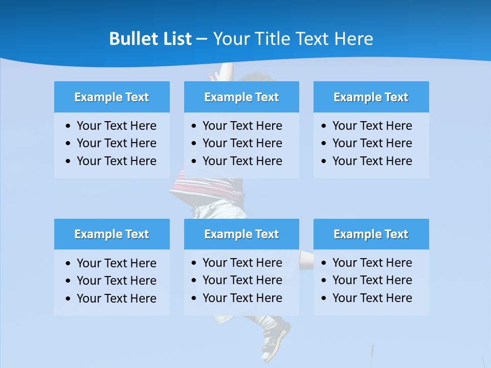 Freedom Action Run PowerPoint Template