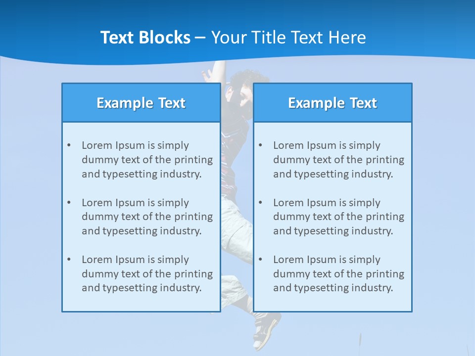 Freedom Action Run PowerPoint Template