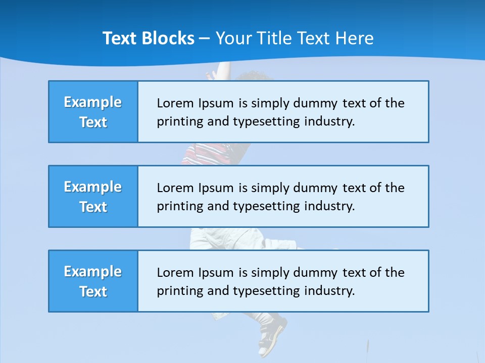 Freedom Action Run PowerPoint Template