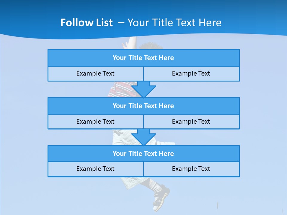 Freedom Action Run PowerPoint Template