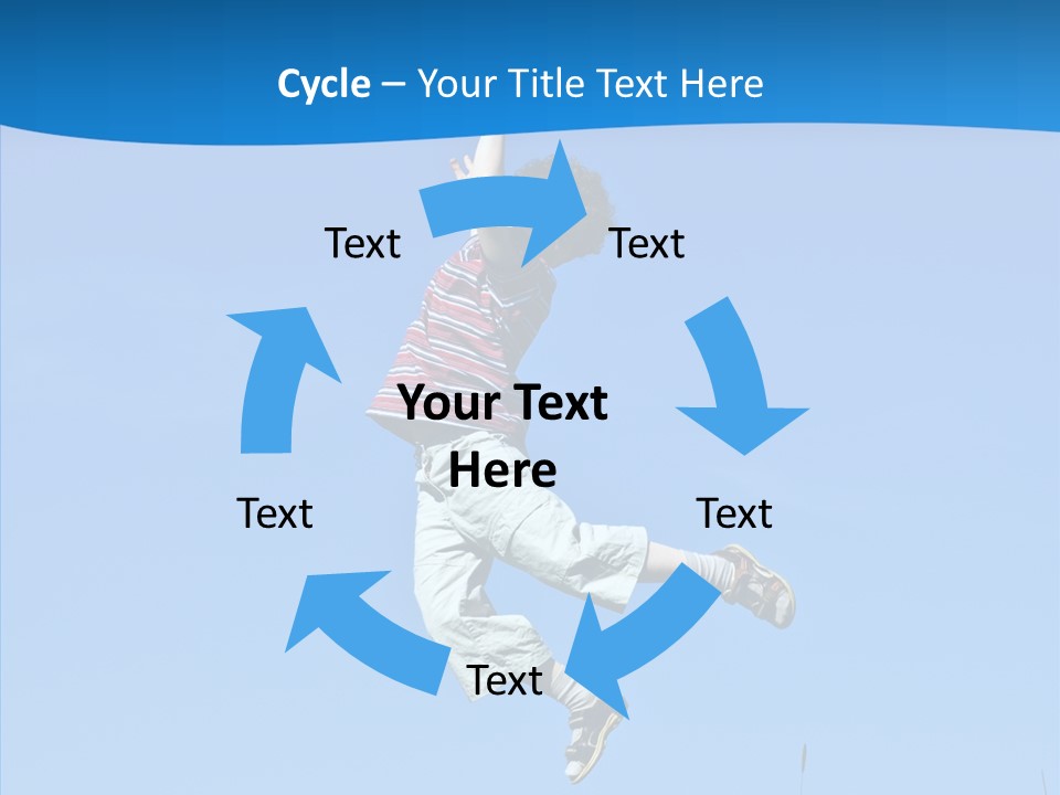 Freedom Action Run PowerPoint Template