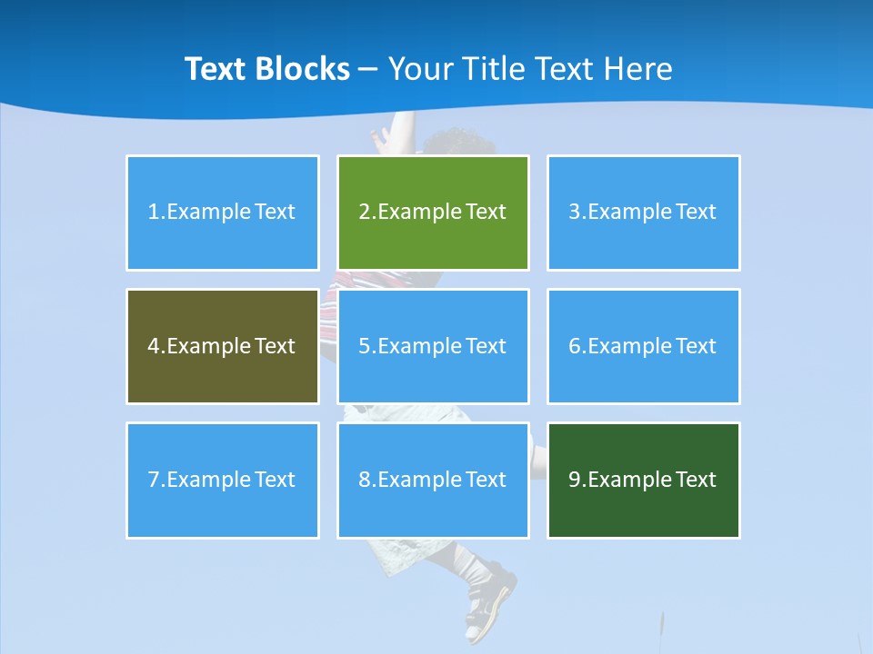 Freedom Action Run PowerPoint Template