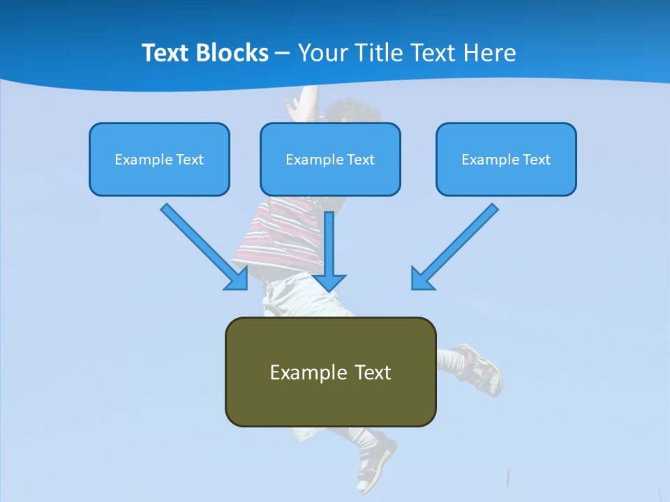 Freedom Action Run PowerPoint Template
