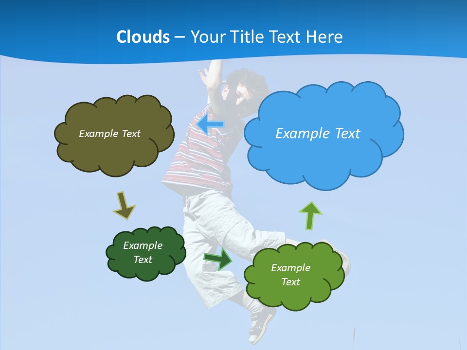 Freedom Action Run PowerPoint Template