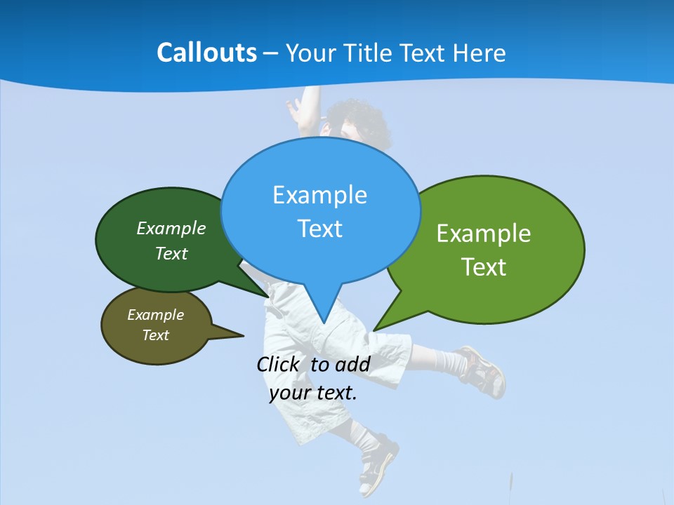 Freedom Action Run PowerPoint Template