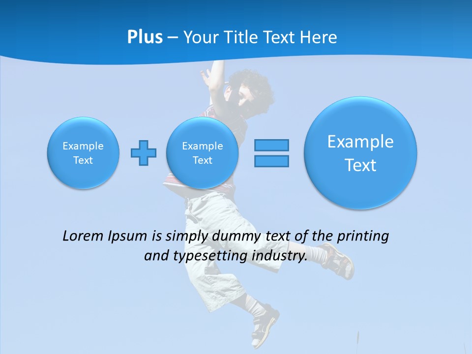 Freedom Action Run PowerPoint Template