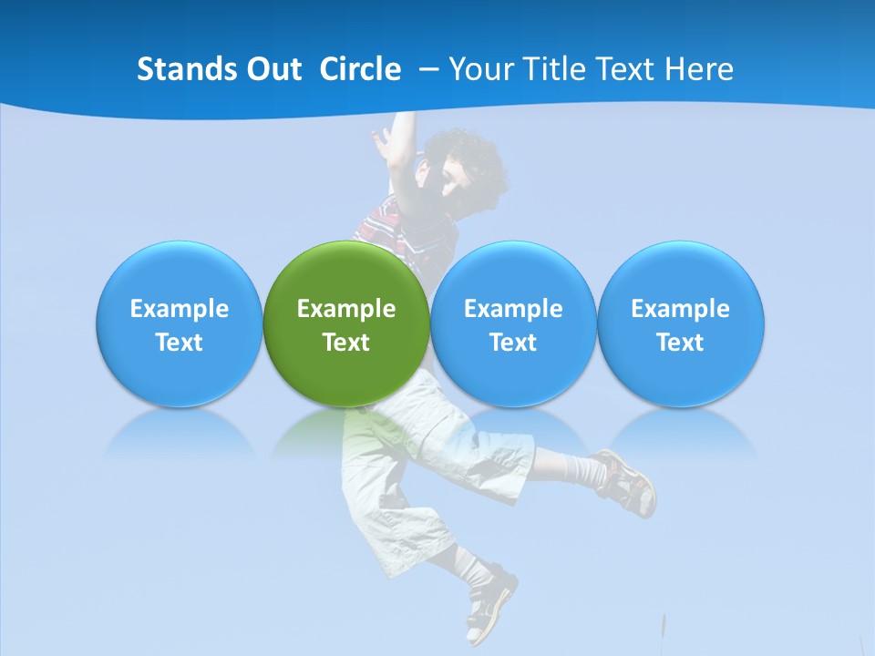 Freedom Action Run PowerPoint Template