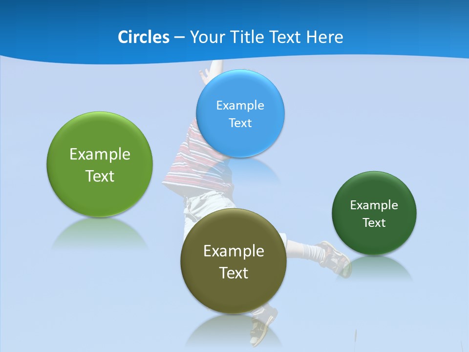 Freedom Action Run PowerPoint Template