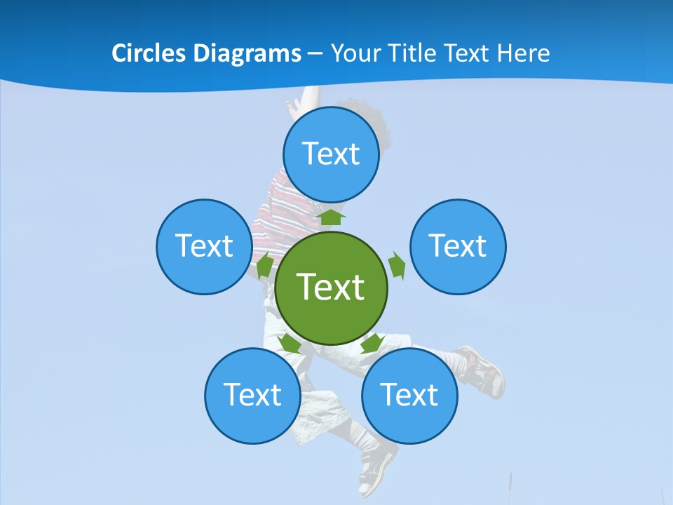 Freedom Action Run PowerPoint Template