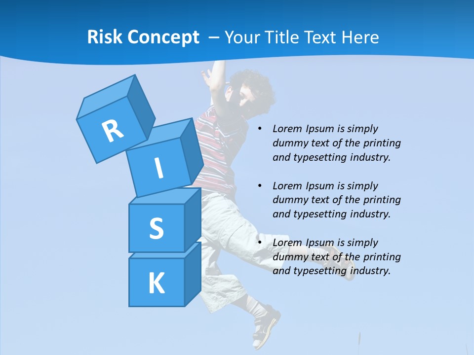 Freedom Action Run PowerPoint Template