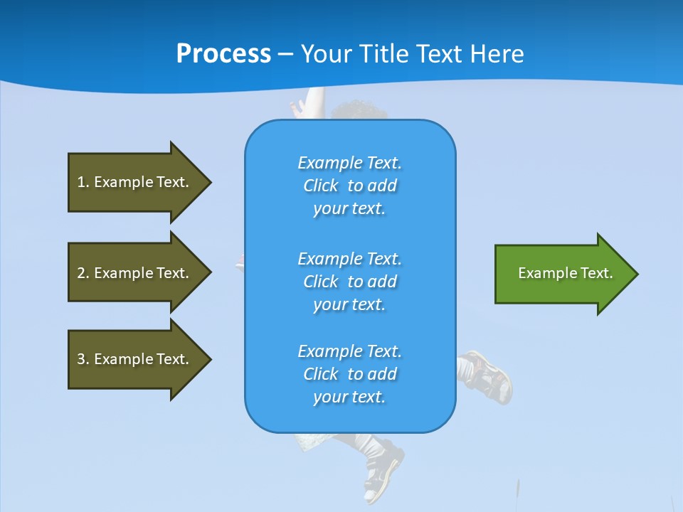Freedom Action Run PowerPoint Template