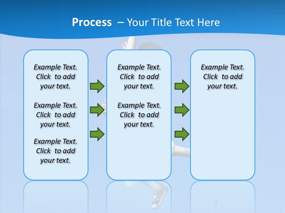 Freedom Action Run PowerPoint Template