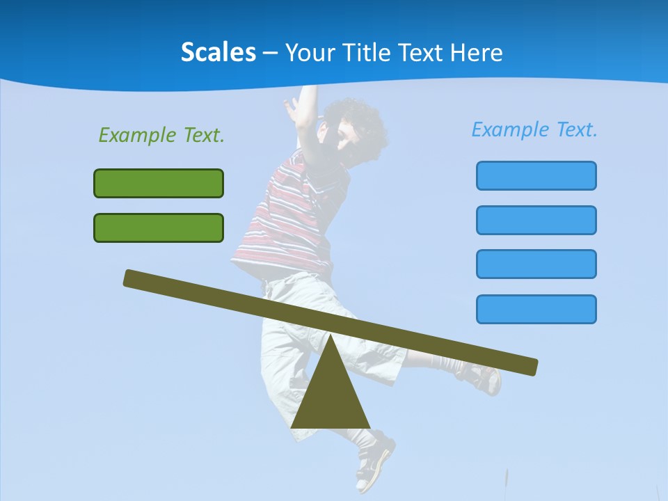 Freedom Action Run PowerPoint Template