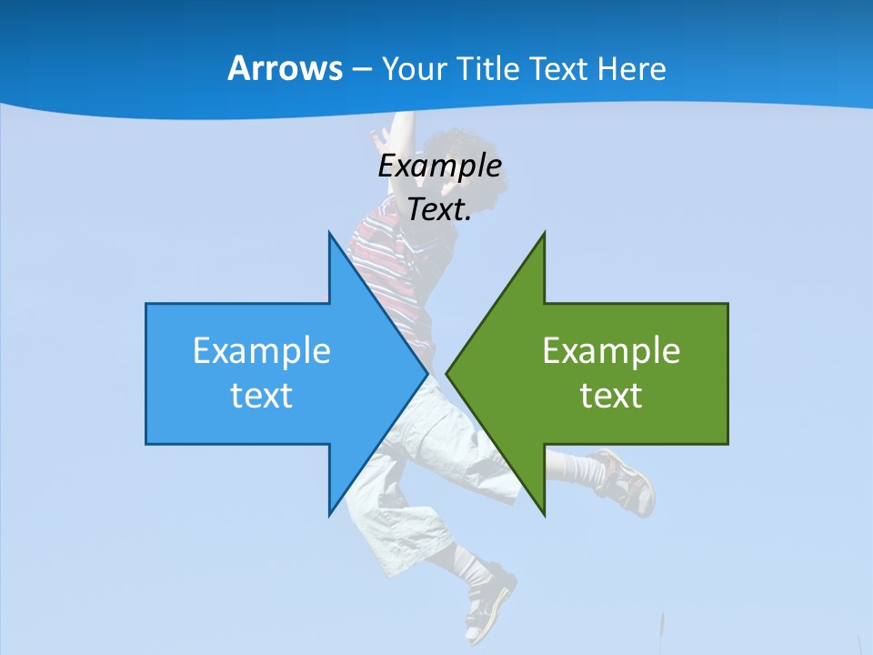 Freedom Action Run PowerPoint Template