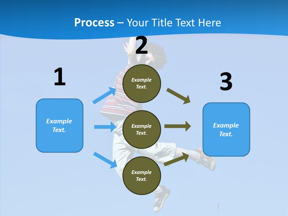 Freedom Action Run PowerPoint Template
