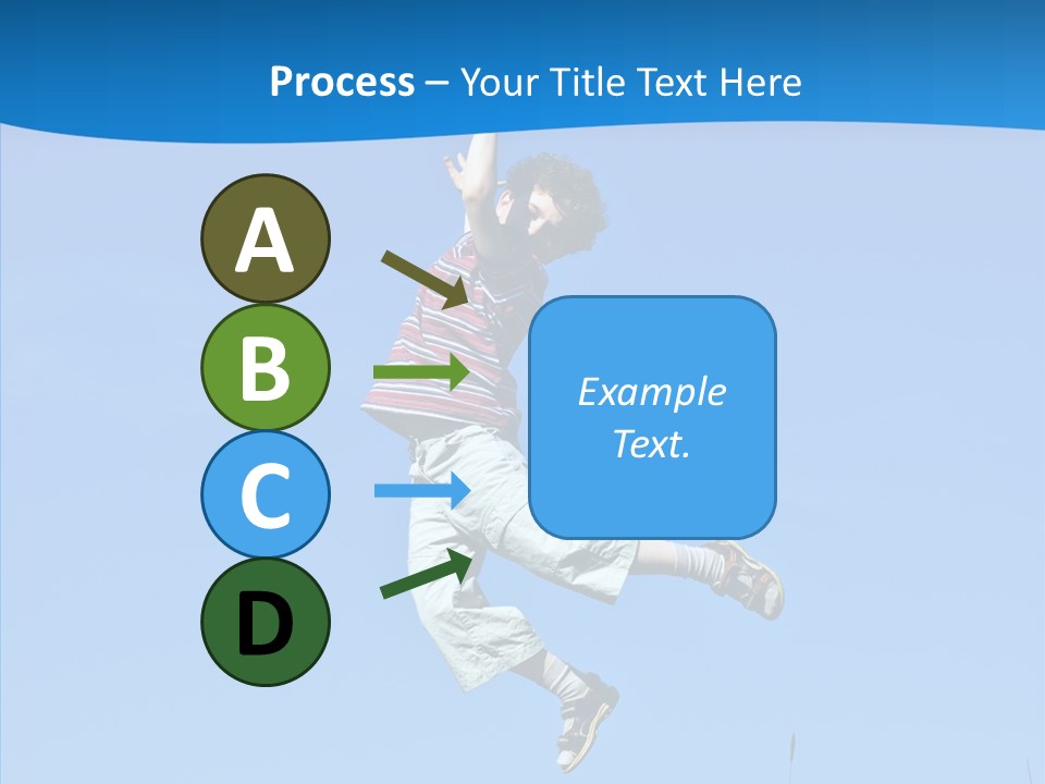 Freedom Action Run PowerPoint Template