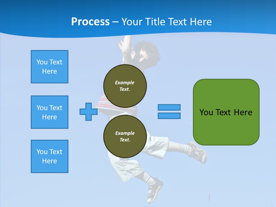 Freedom Action Run PowerPoint Template