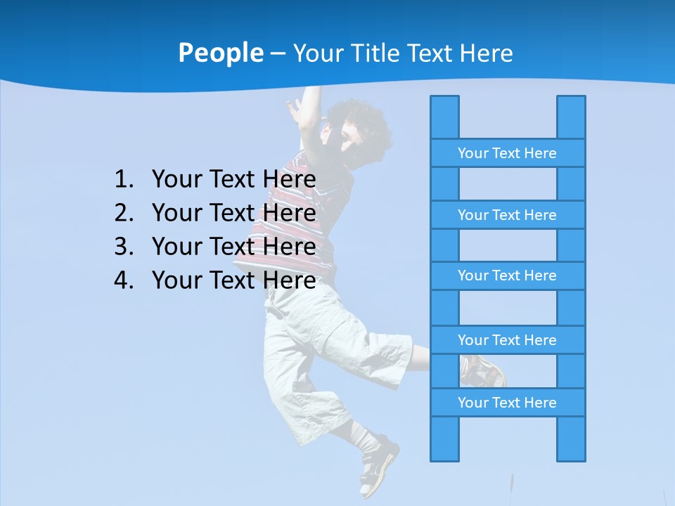Freedom Action Run PowerPoint Template