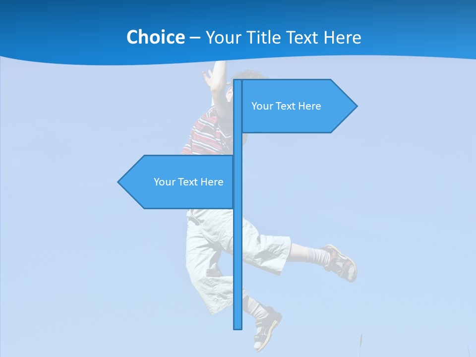 Freedom Action Run PowerPoint Template