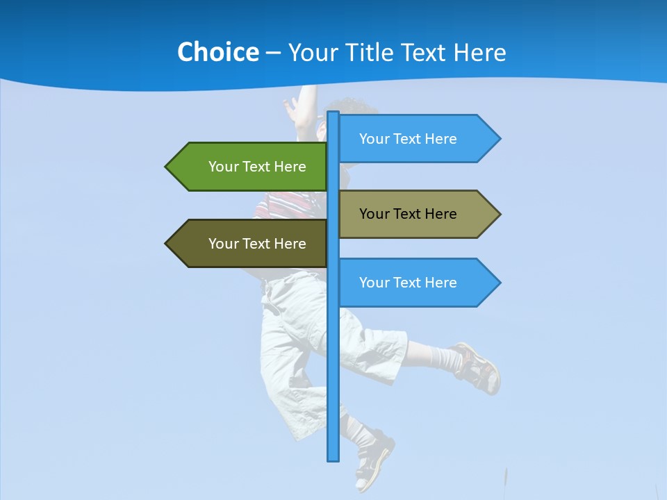 Freedom Action Run PowerPoint Template